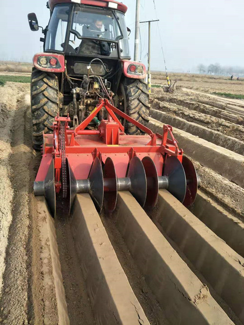 鮮姜開溝起壟機 大蔥鮮姜專業(yè)開溝起壟機